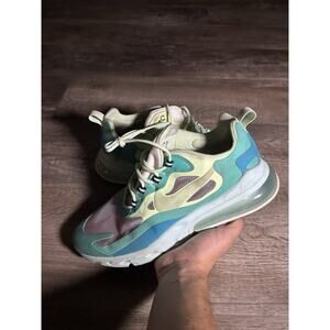 Mens Nike Air Max 270 React Hyper Jade/Running shoe (AO4971-301) Size 9.5No Box